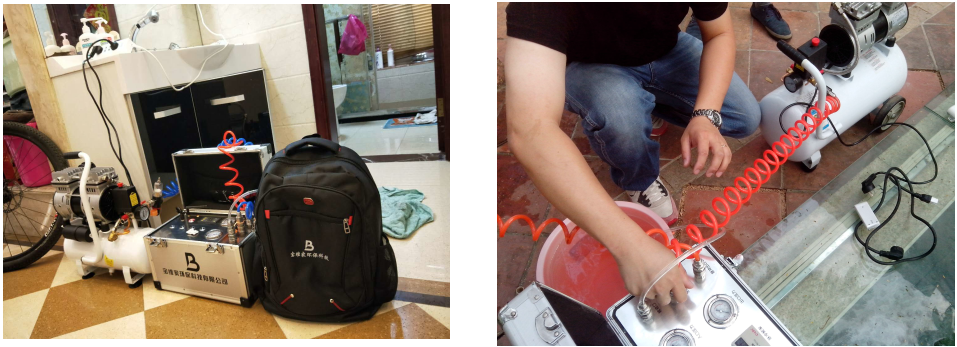 寶維家脈沖水管清洗機(jī)怎么使用？